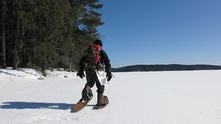 Pt 5: Snowshoe Hiking on the Crust - Winter 7-day Solo 2014