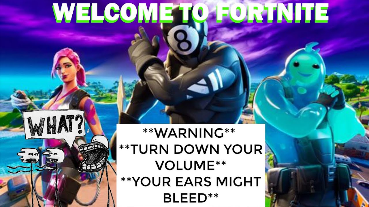 THIS WHOLE VIDEO A HEADPHONE WARNING Fortnite Gameplay YouTube