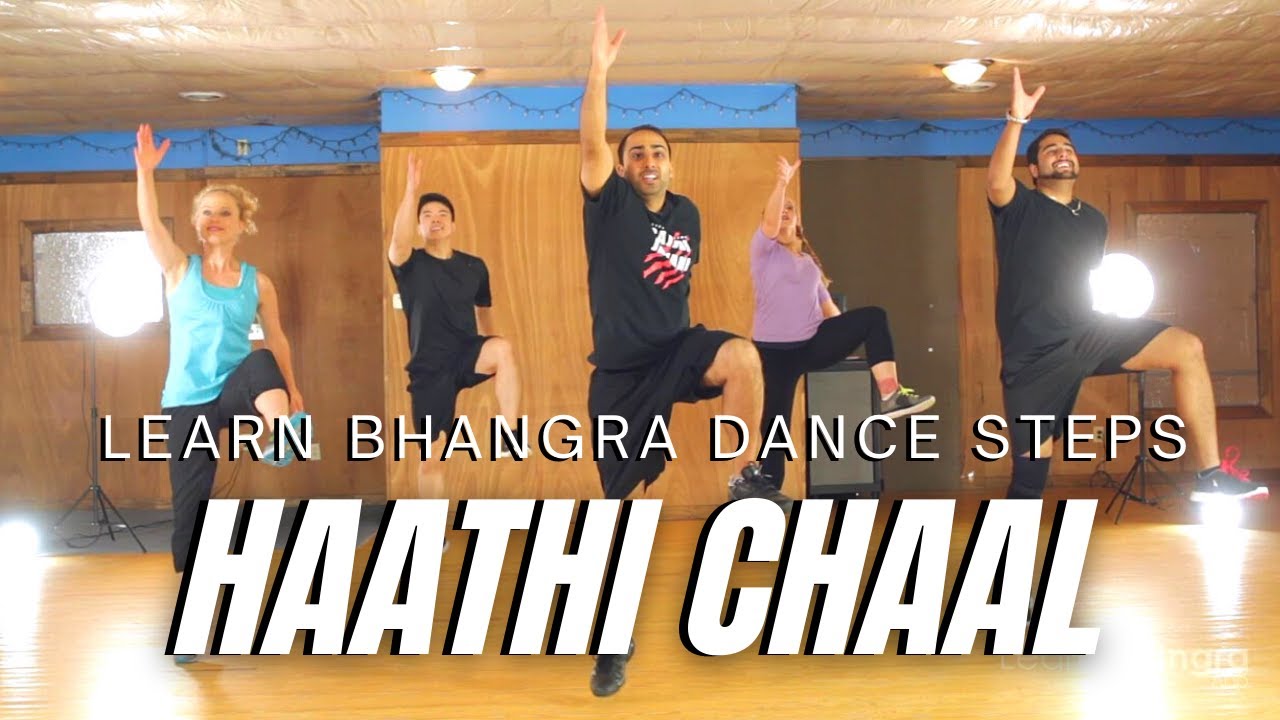 Learn Bhangra Dance Online Tutorial For Beginners | Haathi Chaal Step By Step | Lesson 11