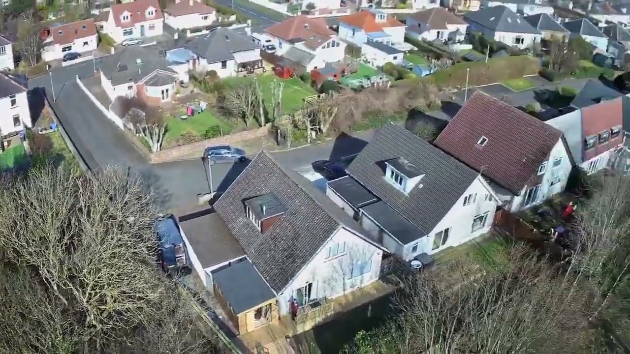 The Old Caley Railway Line near Jacks Road Saltcoats in the afternoon.