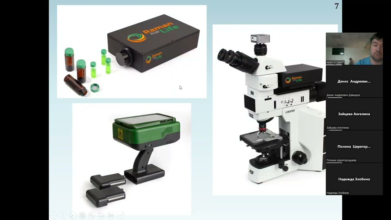Школа молодых учёных: Кукушкин В.И. - Рамановская и SERS-спектроскопия в биомедицинских приложениях