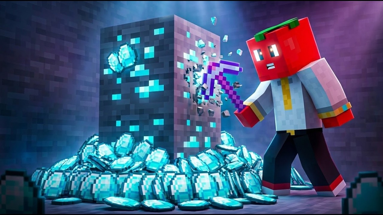 Minecraft, But DROPS are MULTIPLIED..