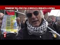 Tensioni pro pal e brigata ebraica a Roma