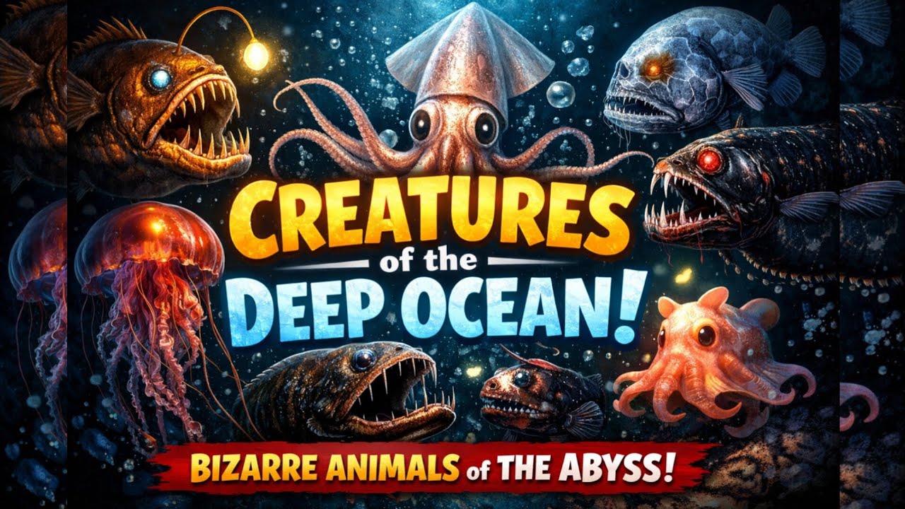 Существа из глубин: самые странные животные самых темных уголков океана