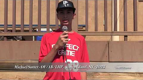 Michael Sutter - 1B/OF/LHP - Staten Island, NY - 2...