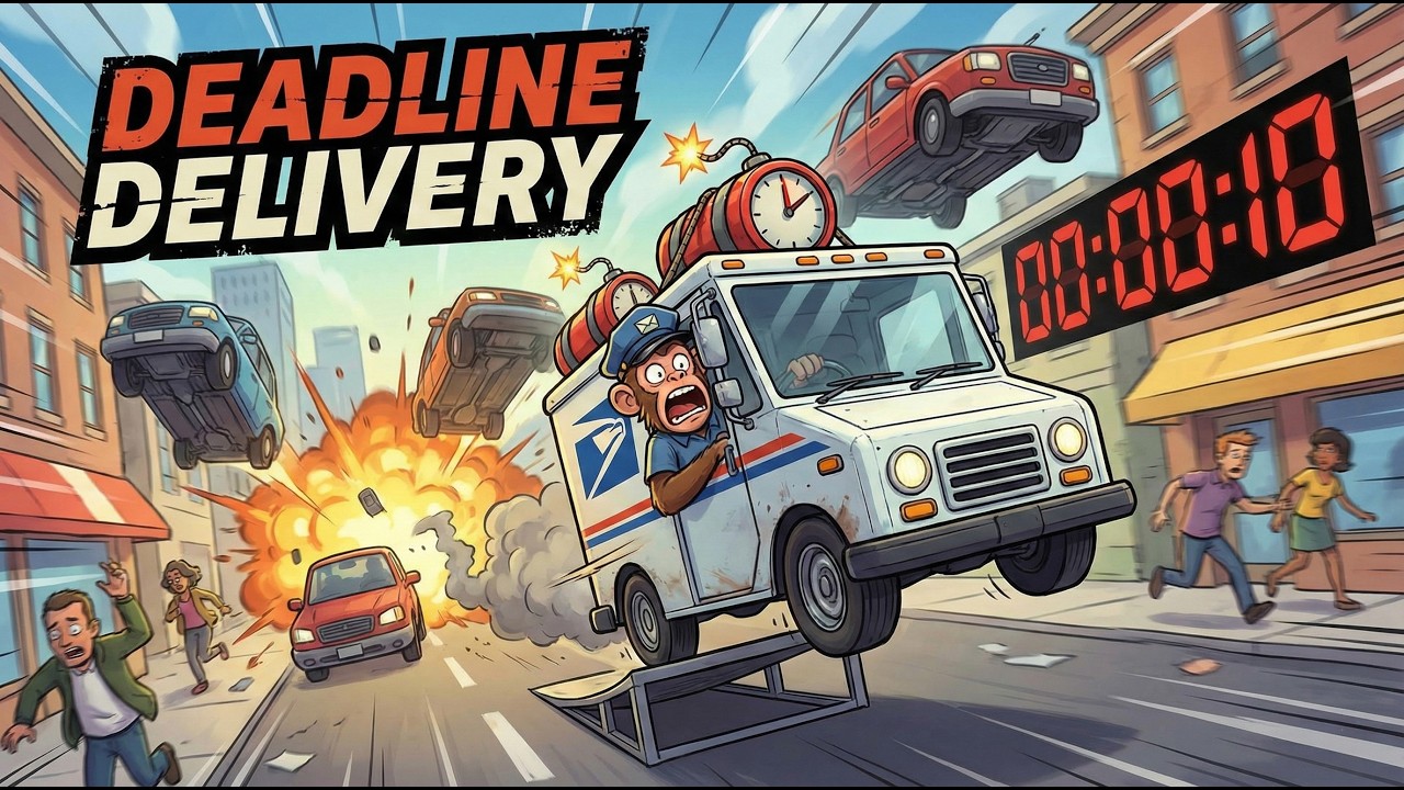THIS MONKEY IS CRAZY! 🐵💣 | Deadline Delivery Demo Gameplay