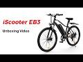 How to Assemble Electric Mountain Bike EB3 | iScooter Electric Mountain Bike EB3 Unboxing