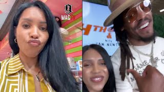"How Much U Cost" Cam Newton Flirts With "BM" Jasmin Brown During Their Florida Road Trip! 😘