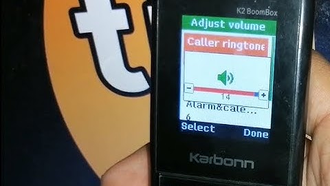 how to adjust caller ringtone volume in karbonn k2 boom box !!how to increase caller ringtone volume