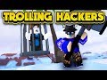 TROLLING HACKERS IN JAILBREAK! (ROBLOX Jailbreak)