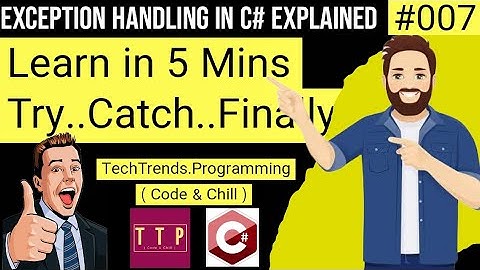 Exception Handling in C# with Examples | Try Catch Finally | How to Handle | #exceptions | TTP | #7