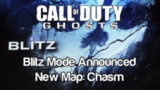 Call of Duty: Ghosts - New Blitz Mode Announced + Chasm Map