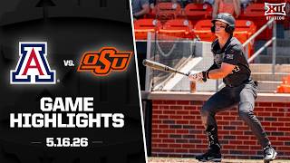 Arizona vs. Oklahoma State Highlights (5.16.26) | 2026 Big 12 Baseball