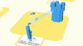 Bridge Race Funny | Game | @pikaguy | @topwarXD | @tonygemer screenshot 2