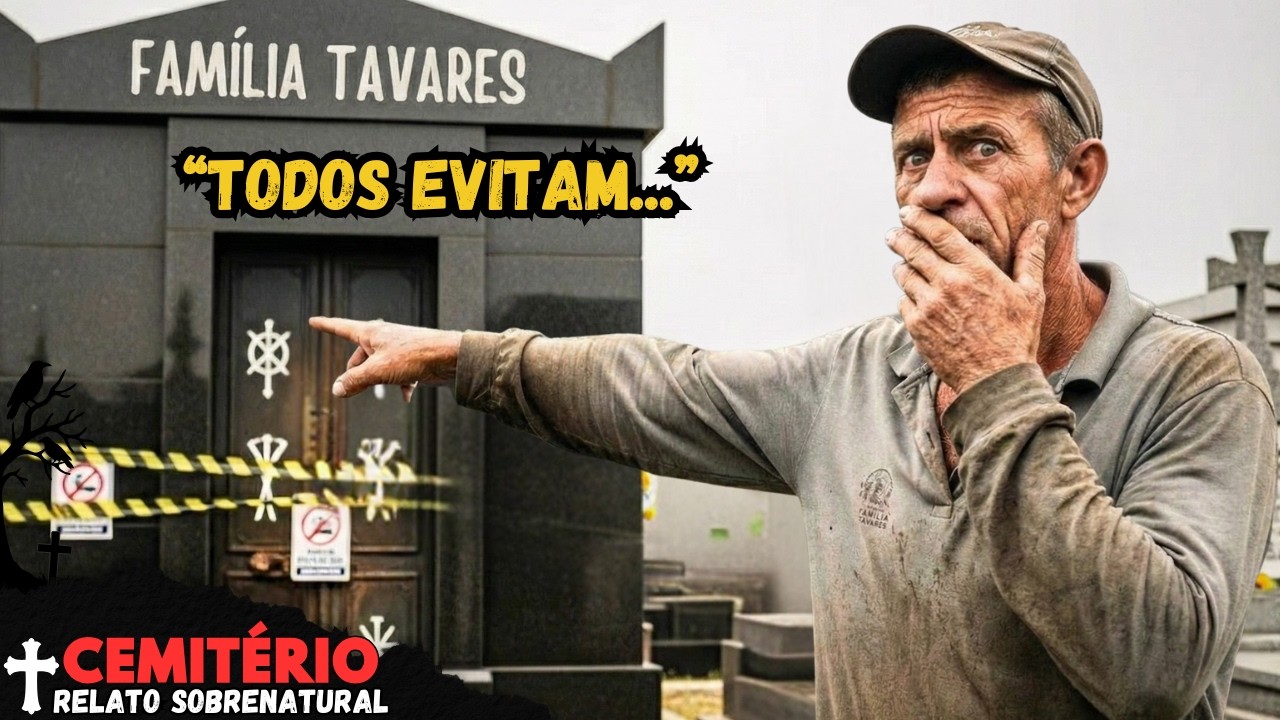 O TÚMULO DA FAMÍLIA TAVARES... O CRIME DE 1977 QUE MARCOU ESTE CEMITÉRIO PARA SEMPRE