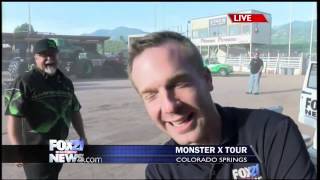 FOX21 Monster X Interview 1 7am