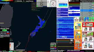 Real-Time New Zealand Earthquake Monitoring | GlobalQuake