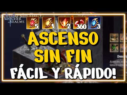 Guía Ascenso Sin Fin Fácil y Rápido! Etapas 1 a 27 #WoR en Español