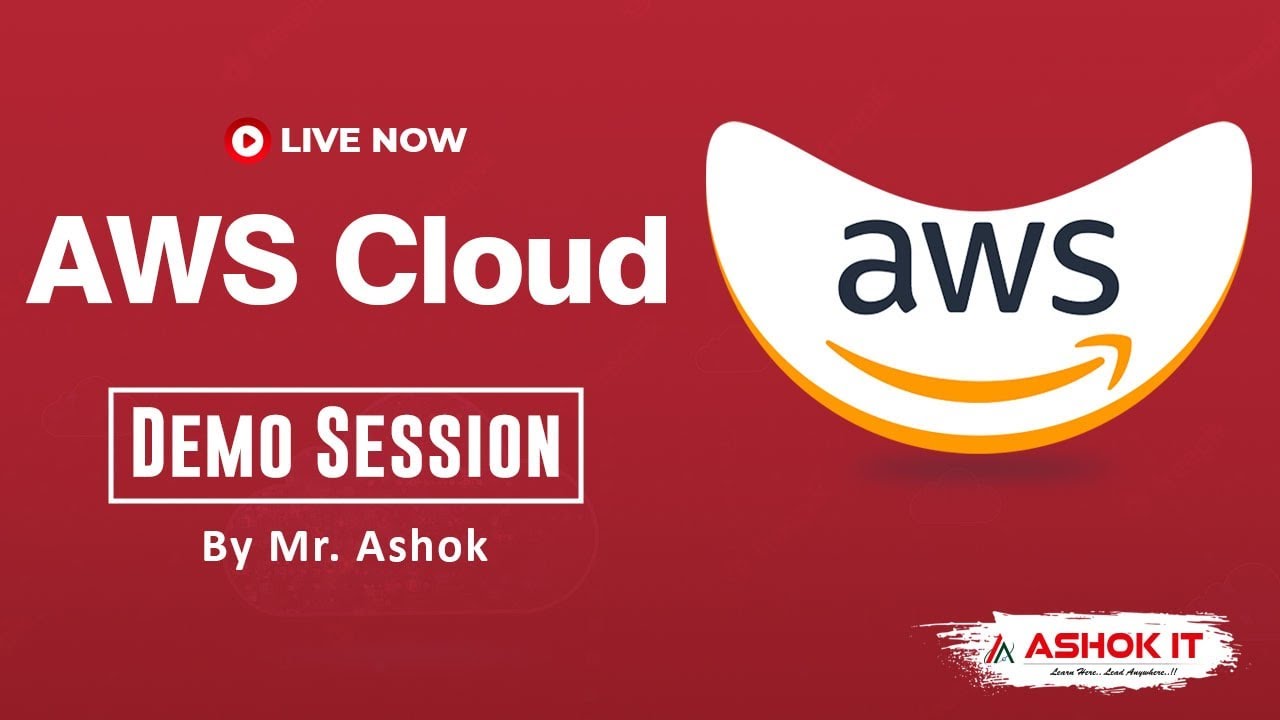 AWS Cloud Introduction By Mr. Ashok | Session - 01 | Ashok IT - YouTube