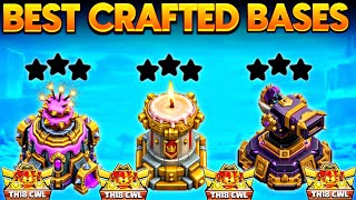 BEST CRAFTED DEFENSE BASES ! TH18 NEW CRAFTED DEFENSE WAR,CWL, LEGEND LEAGUE BASE LINK | Th18 Base