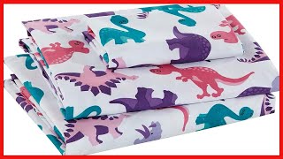 Great Product - Sheet Set Dinosaur Land Pink For Girls And Kids Purple Turquoise Pink Dinosaurs Pri