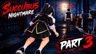 Succubus Nightmare - Gameplay Walkthrough Part 3 | Surviving the Courtyard - Stealth (PC Game) screenshot 4