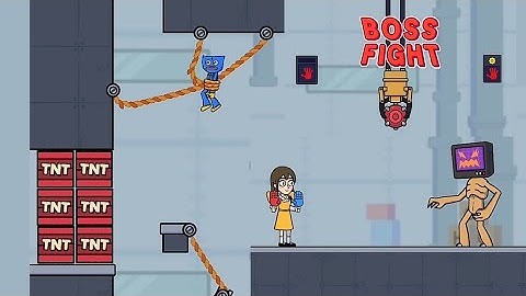 Huggy Wuggy - Iam not a monster - Boss fight NEW updated level Android and IOS Game | joydit hasnu