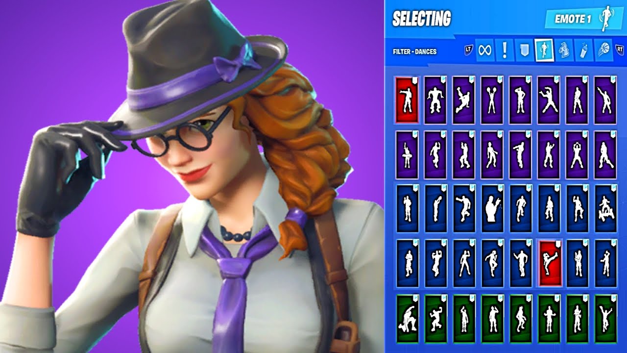 GUMSHOE SKIN SHOWCASE WITH ALL FORTNITE DANCES EMOTES YouTube gumshoe-skin-showcase-with-all-fortnite-dances-emotes-youtube
