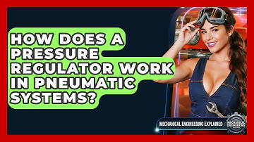 How Does A Pressure Regulator Work In Pneumatic Systems? - Mechanical Engineering Explained