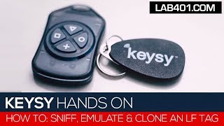 KEYSY - How to sniff, emulate and clone an LF Tag