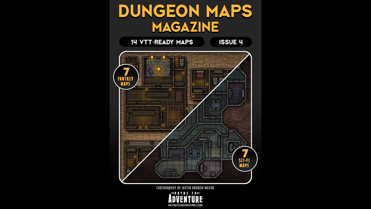Dungeon Maps Magazine - Issue #4 (Preview)