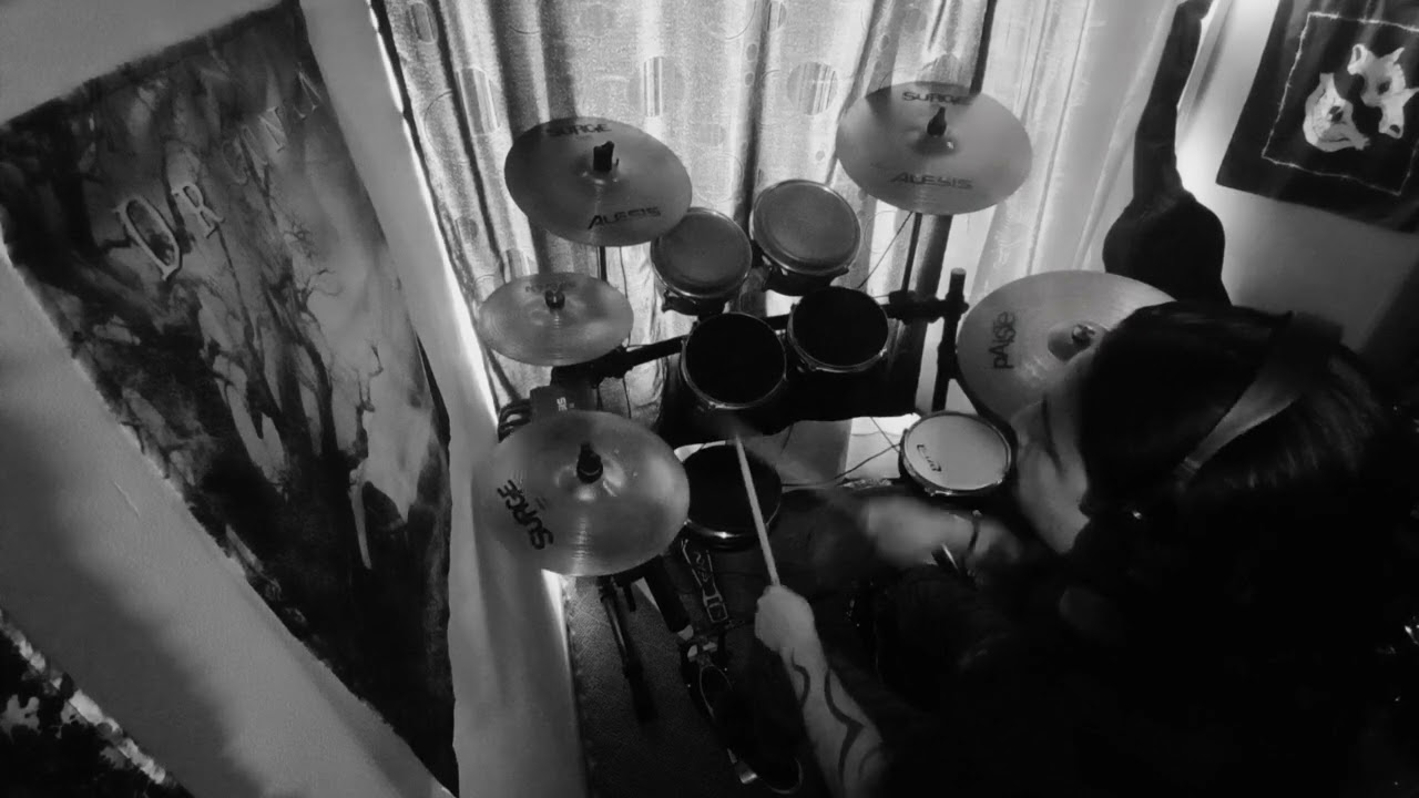 paradise lost - say just words - drum cover