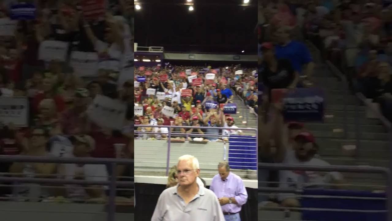 MASSIVE CROWD at Donald Trump Rally in Pensacola #2