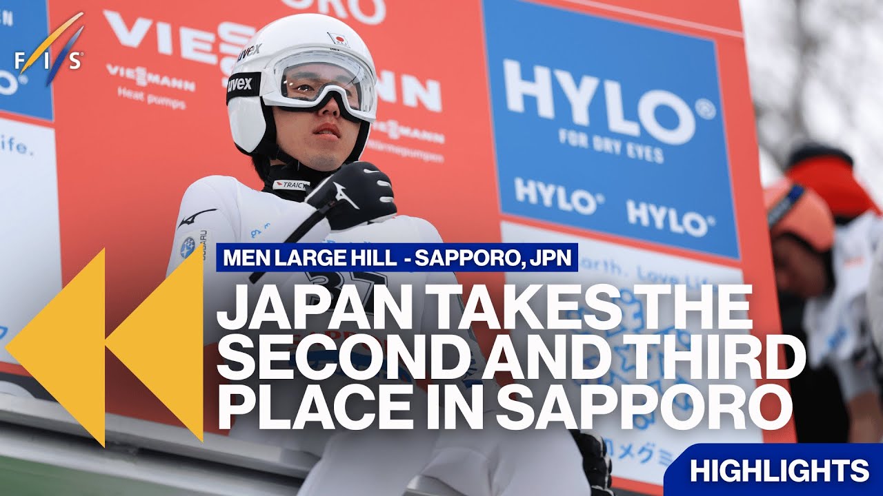 Naoki Nakamura and Ren Nikaido pay a visit on podium in Sapporo! | Highlights | FIS Ski Jumping