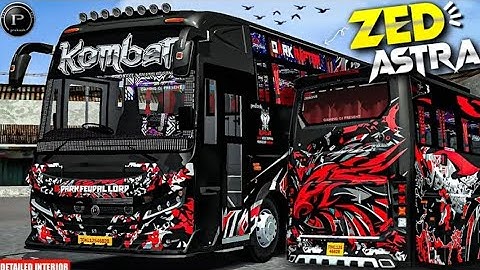 Bussid New Zed Astra ( KOMBAM | BOMBAY ) Bus Mod Bus Simulator Indonesia