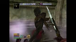 Morrowind Killing Vivec the Pretender (Soul Trap)
