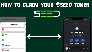 HOW TO CLAIM YOUR SEED AIRDROP ON SUI WALLET | SEED WITHDRAWAL GUIDE