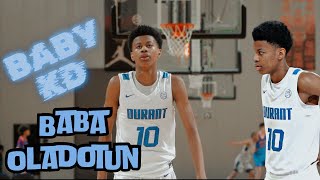 #1 Ranked Freshman Baba Oladotun is a FUTURE PRO ‼️ EYBL ATL Highlights 🍑🔥