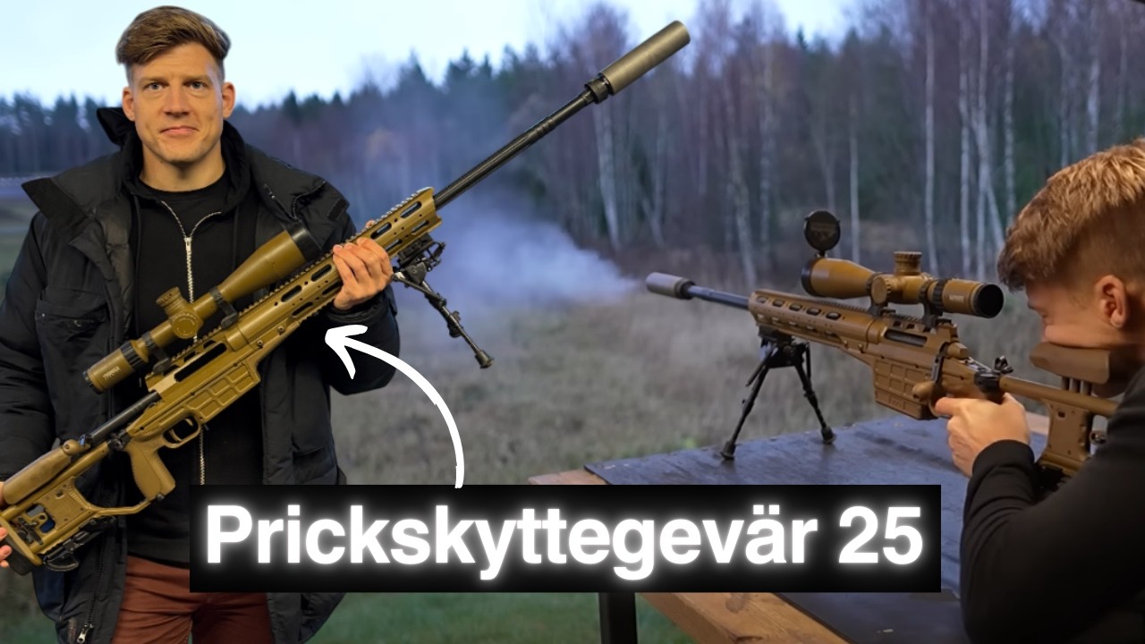 Jag Skjuter Frsvarets Nya Prickskyttegevr!
