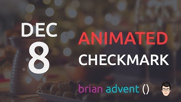 iOS Swift Tutorial: Cool Animated Checkbox Control 08/24 🎄
