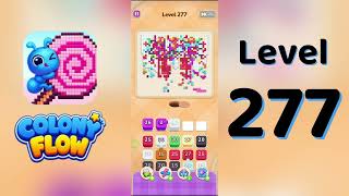 Colony Flow Level 277 Walkthrough | Full Gameplay | Solutionguruji