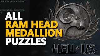 All Ram Head Medallion Puzzles Hell is Us