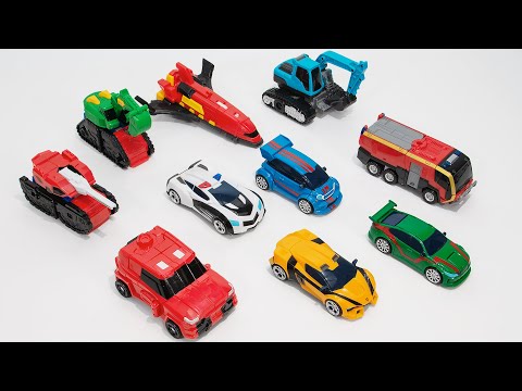 <strong>Dino</strong> Trainer X 4 <strong>in</strong> 1 Combo Tobot MagmaSix Vehicles Combo Tranformation @ToySpace