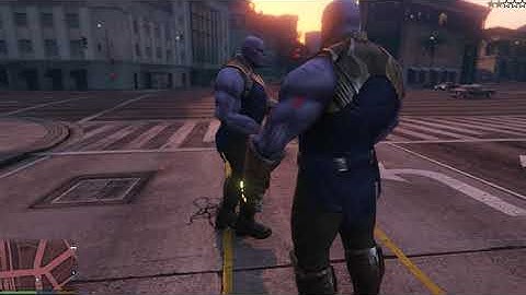 GTA V | Thanos Power Stones | Gameplay | 1080p | Pc | TanujXRP