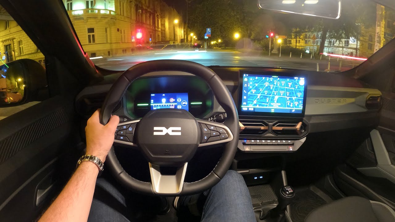 New DACIA DUSTER 2024 - NIGHT POV test drive & FULL REVIEW (TCe 130 HP ...