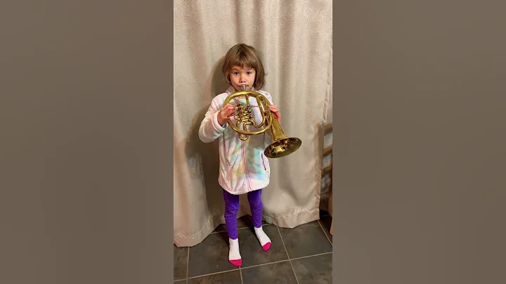 Joyce (8) plays When the Saints Go Marching In