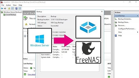 How to Backup & Restore Windows Server with TrueNAS