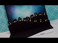 How to make a night sky pop-up card