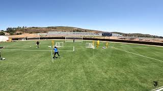 📹 CLIP: ACFC Goalkeeper Training - Play through w/ pressure & defend the goal