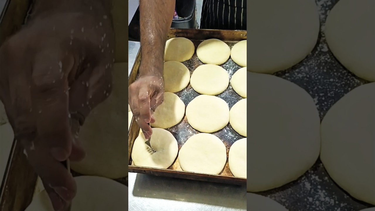 Shawarma Bread Making 